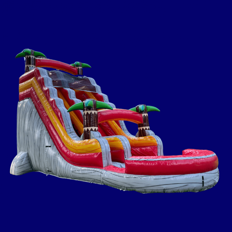 18' Red Rapid Water Slide