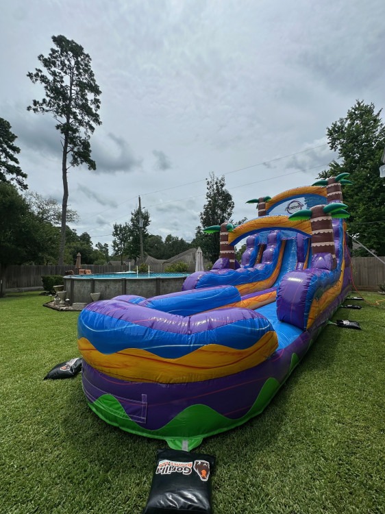 18ft Orange Hurricane Extended